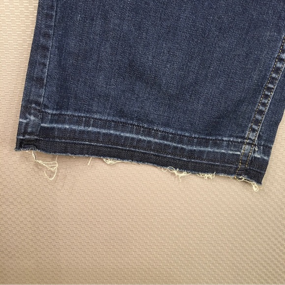 Universal Thread Jeans Womens 14/32R Comfort Stretch High Rise Cropped Wide Leg - Picture 9 of 12